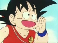 Goku chiama la nuvola Kinton
