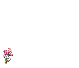 Majin-Bu salto con piroetta