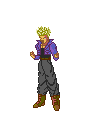 Trunks Ssj powerup