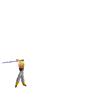 Trunks sword attack