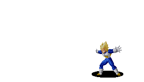 Vegeta Ssj performing Final Flash