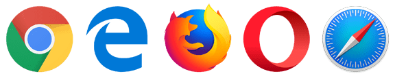 Browser logos