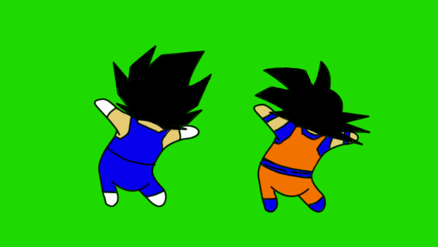 Vegeta & Goku Disco Dance