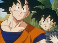 Goku e Gohan vs. Destron Gas